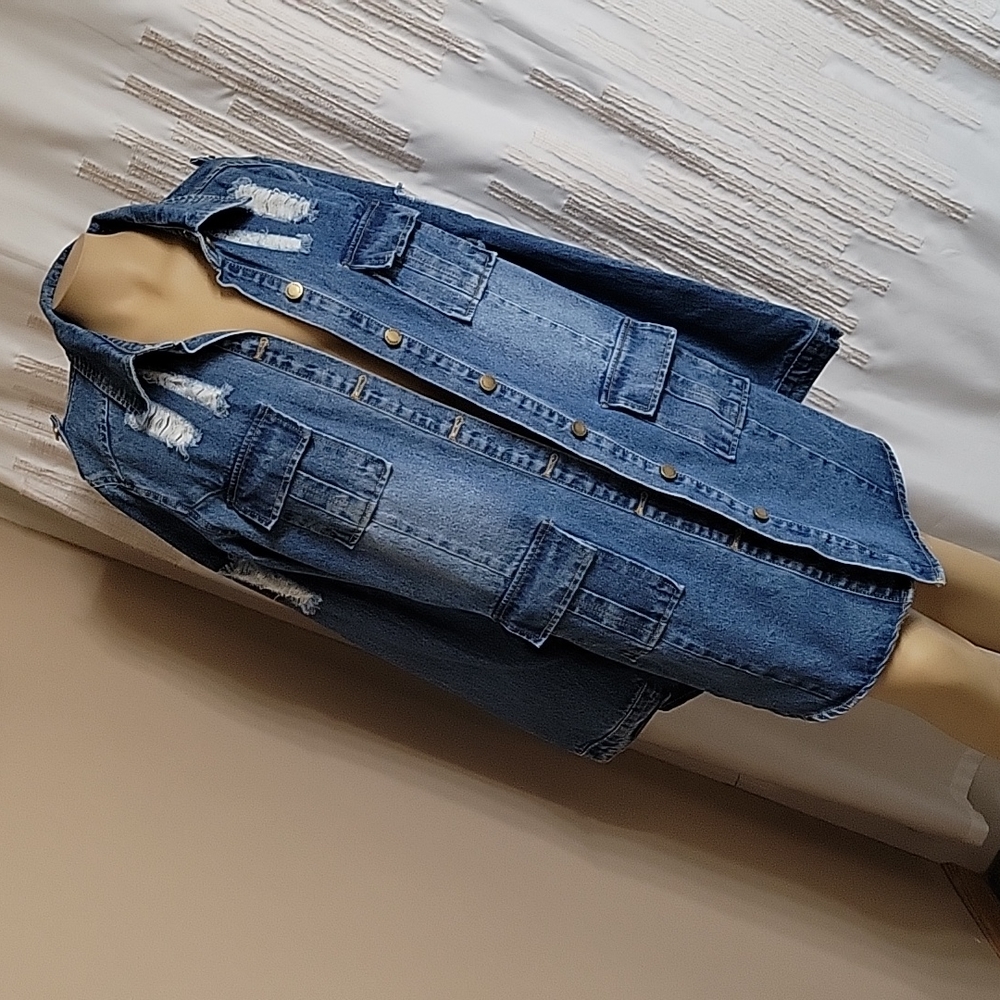 Tanmings Deniem Jean Jacket! NWT!